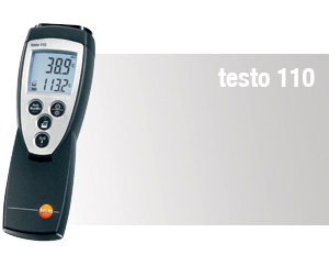 Testo 110 0560 1108 Termometrs